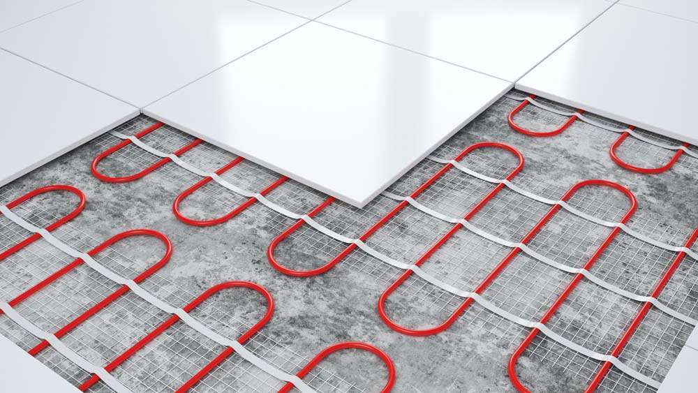 boiler in floor heating