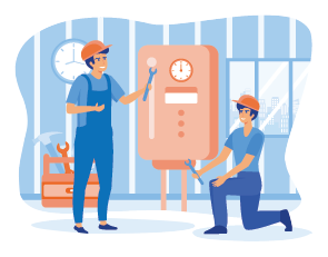 Faulty AC unit repair